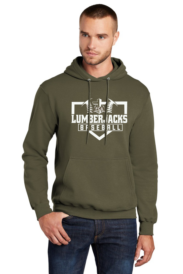 Port & Company Pullover Hooded Sweatshirt - Full Front Logo