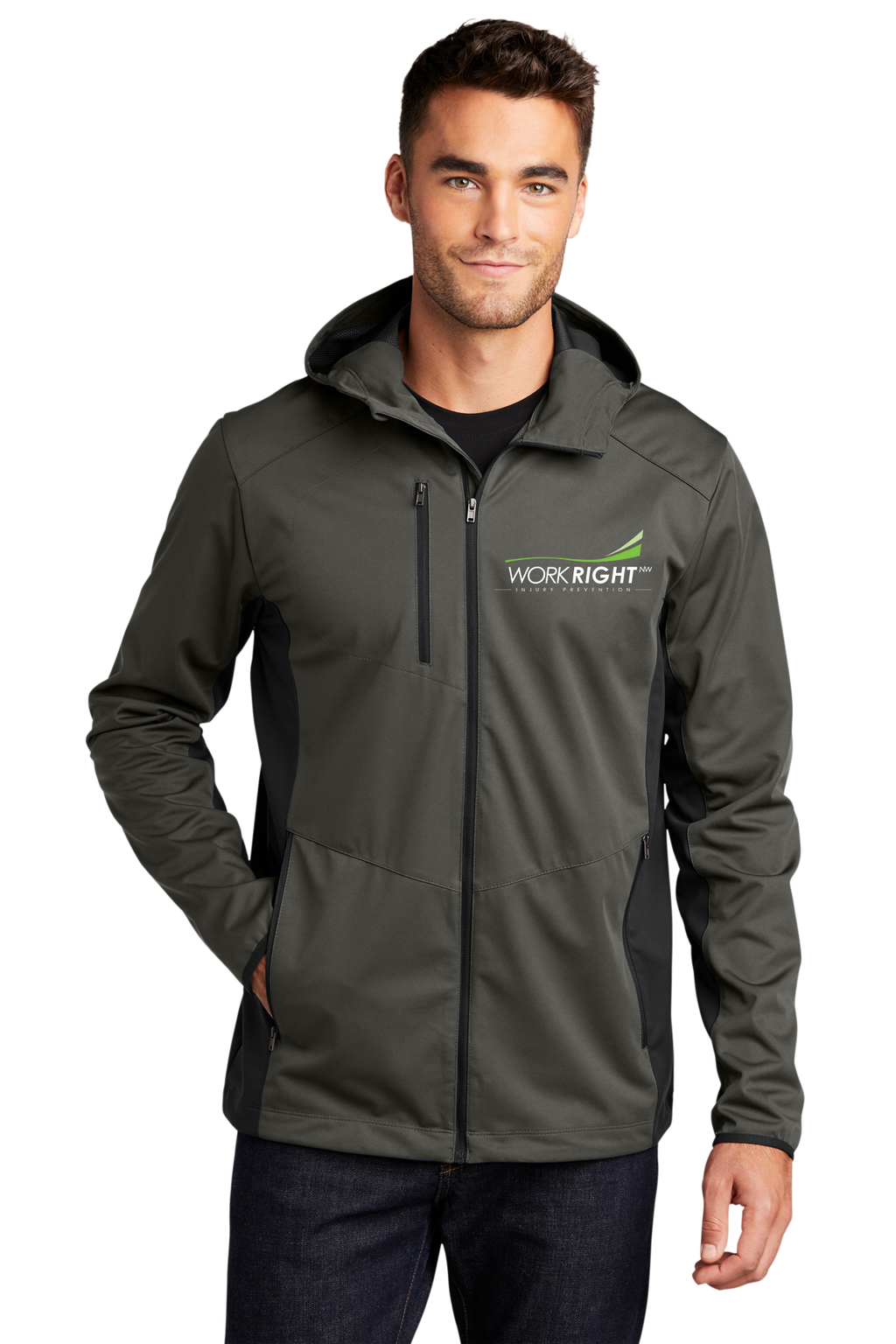 Port Authority® Active Hooded Soft Shell Jacket